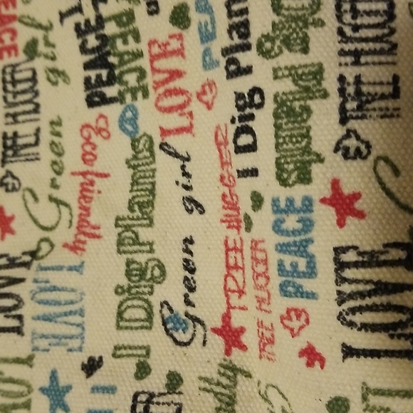 Eco friendly canvas tote - Picture 2 of 2